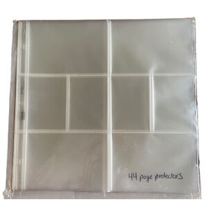Becky Higgins Project Life 12X12 Page Protectors Clear‎ Design A Refill Lot 44